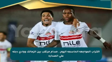 اقتراب المواجهة الحاسمة اليوم.. صدام مرتقب بين الزمالك ووادي دجلة على الصدارة